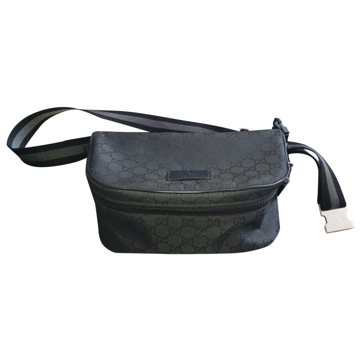 Patent leather belt bag Gucci Black in 